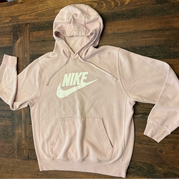 Nike Soft Pink Pullover Hoodie - Picture 1 of 4